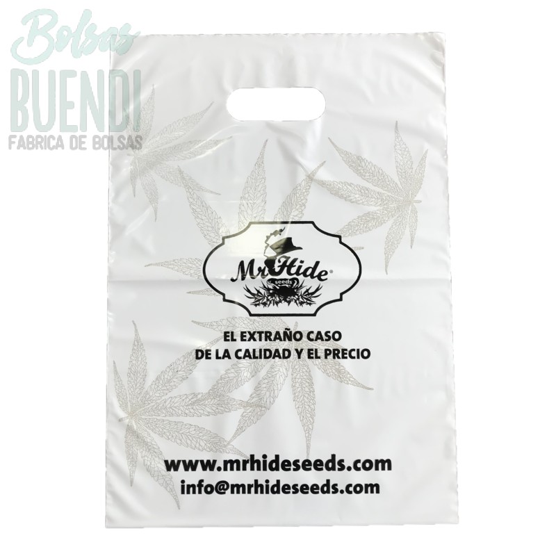 Bolsas de Plastico Asa Camiseta Anonimas 35x45 / FABRICA DE BOLSAS